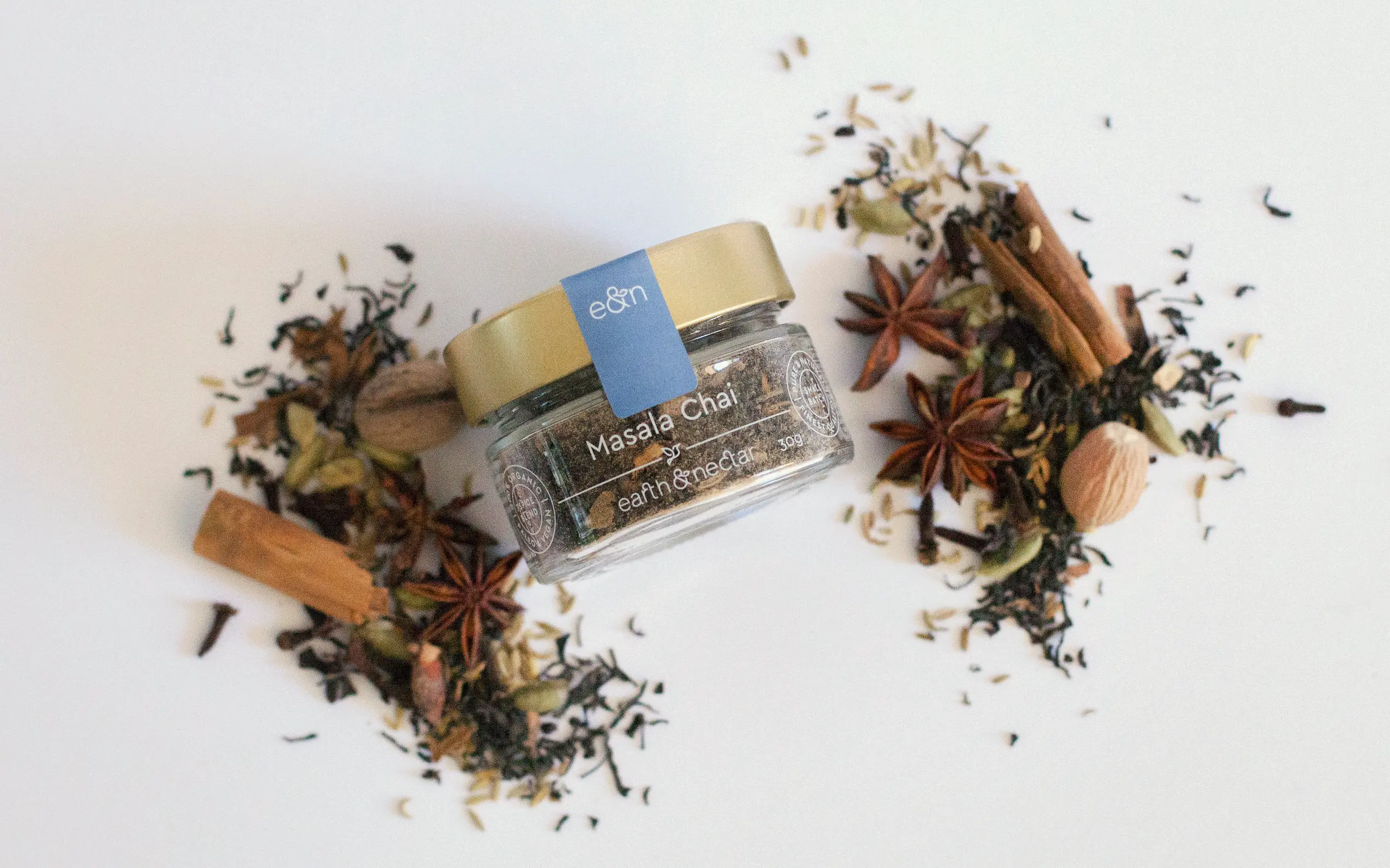 chai jar labelling branding